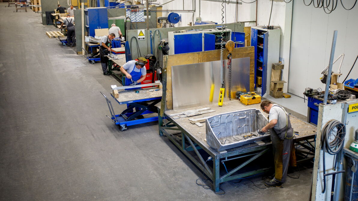 In-house thermoforming expertise from concept to mould